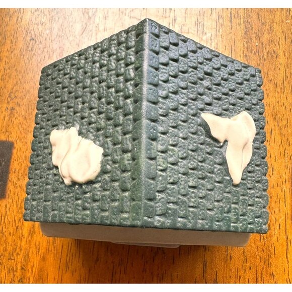 VTG Gift Collection Hand Painted Porcelain School Tea Light House New Christmas - Picture 6 of 12